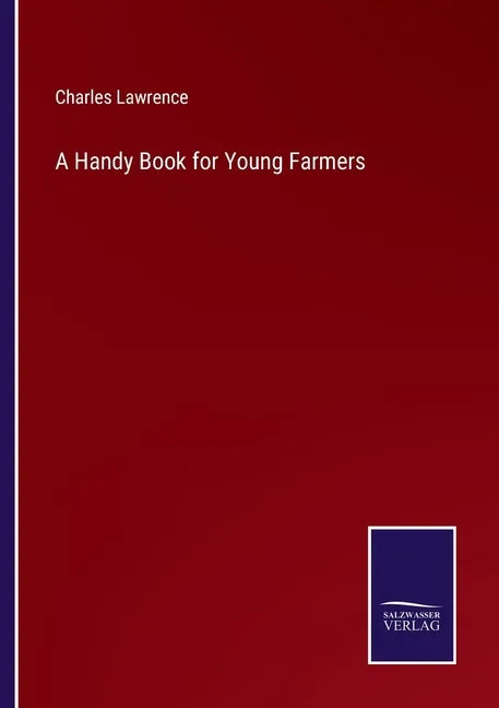 A Handy Book for Young Farmers - Paperback