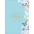 Biblia Rvr 1960 Letra Súper Gigante Símil Piel Azul Claro (Bible Rvr 1960 Super Giant Print Leatherlike Light Blue Butterfly (Spanish Edition) - Leather