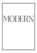 Modern: A decorative book for coffee tables, bookshelves and end tables: Stack style decor books to add home decor to bedrooms - Paperback