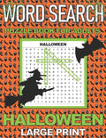 Word Search Puzzle Book for Adults Halloween: LARGE PRINT Word Searches with a Spooky Holiday theme. Makes a great gift. - Paperback