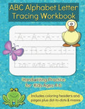 ABC Alphabet Letter Tracing Workbook: Handwriting Practice Activity Book for Kids Ages 4-6, Letter Trace Sight Words for Preschool, Kindergarten, 1st - Paperback