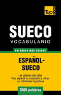 Vocabulario español-sueco - 7000 palabras más usadas - Paperback