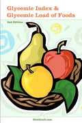 Glycemic Index and Glycemic Load of Foods - Paperback
