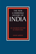 An Agrarian History of South Asia - Paperback