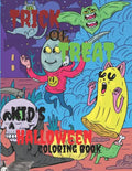 Trick or Treat: Kids halloween coloring book - Paperback