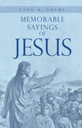 Memorable Sayings of Jesus - Paperback