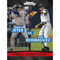 Derek Jeter vs. Alex Rodriguez: Baseball Legends Face Off - Hardcover