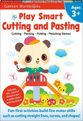 Play Smart Cutting and Pasting Age 3+: Preschool Activity Workbook with Stickers for Toddlers Ages 3, 4, 5: Build Strong Fine Motor Skills: Basic Scis - Paperback
