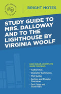 Study Guide to Mrs. Dalloway and To the Lighthouse by Virginia Woolf - Paperback