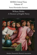 William Webbe, 'A Discourse of English Poetry' (1586) - Paperback