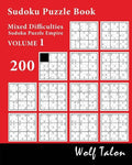 Sudoku Puzzle Book Mixed Difficulties - 200 Puzzles - Paperback