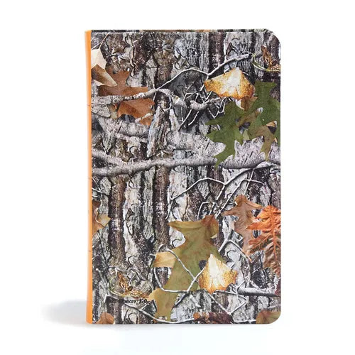 CSB Sportsman's Bible: Large Print Personal Size Edition, Mothwing Camouflage Leathertouch - Imitation Leather