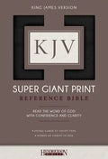KJV Super Giant Print Bible - Imitation Leather