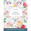 Adult Coloring Journal: Debtors Anonymous (Turtle Illustrations, La Fleur) - Paperback