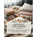 Quilting Uncovered: Delve into the World of Embroidery with 4 Unique Stitches in this Book - Paperback