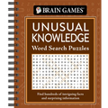 Brain Games - Unusual Knowledge Word Search Puzzles: With Trivia & Facts Science, History & Pop Culture Spiral Bound Activity Book Gift for Adults, Se - Spiral
