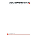 More Than a Pink Cadillac - Paperback