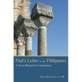 Paul's Letter to the Philippians: A Socio-Rhetorical Commentary - Paperback