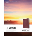 Message Bible-MS-Large Print Numbered - Imitation Leather