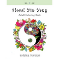 Floral Yin Yang Adult Coloring Book - Paperback