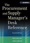 The Procurement and Supply Manager's Desk Reference - Hardcover