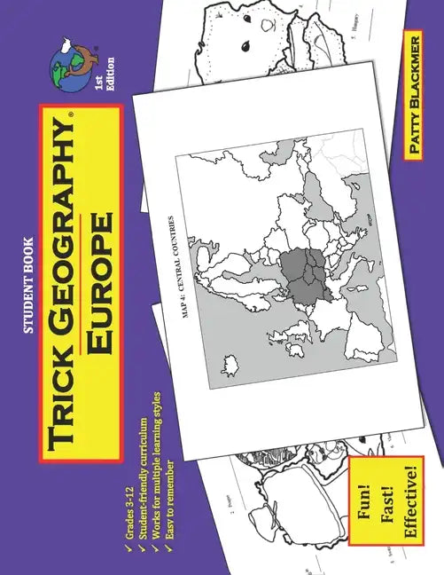 Trick Geography: Europe--Student Book: Making things what they're not so you remember what they are! - Paperback