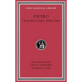 Fragmentary Speeches - Hardcover
