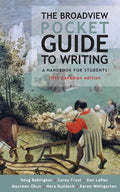 The Broadview Pocket Guide to Writing - Fifth Canadian Edition - Spiral