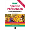 Vox Spanish Phrasebook and Dictionary - Paperback