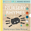 Touch and Trace Nursery Rhymes 3-Book Set: Itsy Bitsy Spider, Hey Diddle Diddle, This Little Piggy - Board Book