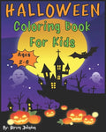 Halloween Coloring Book For Kids: Ages 2-6 - Paperback