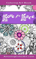 Love and Lace Coloring Art Book - Pocket Size: By Amazing Color Art - Paperback