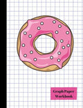Pink Glazed Donut Quad 4x4 Graph Paper Workbook - Paperback