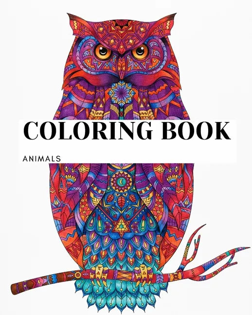 Coloring Book: Animals - Paperback