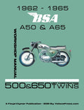 1962-1965 BSA A50 & A65 Factory Workshop Manual Unit-Construction Twins - Paperback