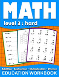 Math education workbook: Math education workbook: Daily Mathematics Practice Exercises Maths book level 3 for 3rd 4th 5th... Grades with Additi - Paperback