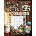 Christmas Word Search Large Print: Easy Holiday Word Searches for Adults and Seniors Large Print Christmas Fun for All Ages! - Paperback