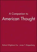 A Companion to American Thought - Paperback