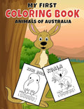 My First Coloring Book: Animals Of Australia - Paperback