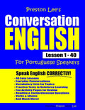 Preston Lee's Conversation English For Portuguese Speakers Lesson 1 - 40 - Paperback