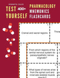 Test Yourself 400+ Pharmacology Mnemonics Flashcards: Practice pharmacology flash cards for exam preparation - Paperback