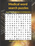 Medical word search puzzles: Human anatomy, physiology and pathology series: with crossword and word scramble puzzles - Paperback