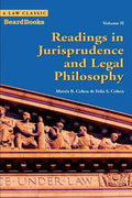 Readings in Jurisprudence and Legal Philosophy: Vol. II - Paperback