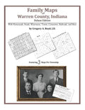 Family Maps of Warren County, Indiana, Deluxe Edition - Paperback