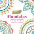Pretty Simple Coloring: Mandalas: 45 Easy-To-Color Pages Inspired by the Calm and Balance of Mandalas - Paperback