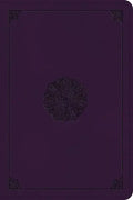 ESV Large Print Bible (Trutone, Lavender, Emblem Design) - Imitation Leather