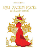 Adult Coloring Books Art Nouveau Fashions - Paperback
