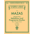 75 Melodious and Progressive Studies, Op. 36 - Book 1: Schirmer Library of Classics Volume 487 Violin Method - Paperback