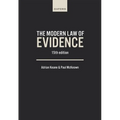Modern Law of Evidence 15e - Paperback