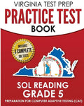 VIRGINIA TEST PREP Practice Test Book SOL Reading Grade 5: Preparation for Computer Adaptive Testing (CAT) - Paperback